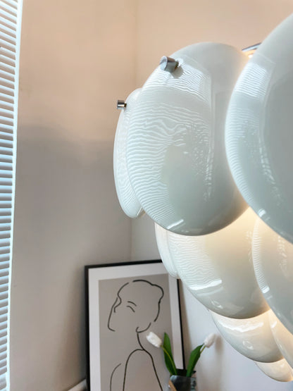 Pembridge White Ceramic Chandelier - Nuvé