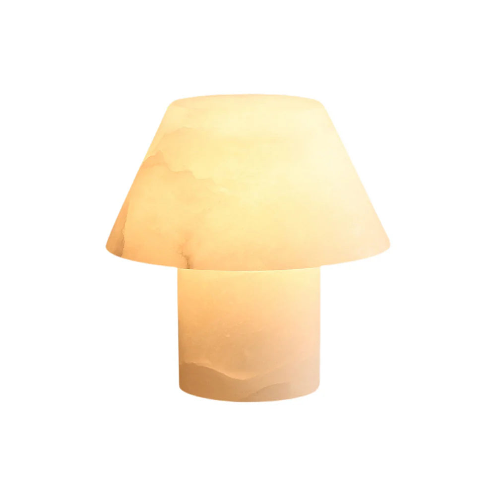 Alabaster Petra Stone House Table Lamp - Nuvé