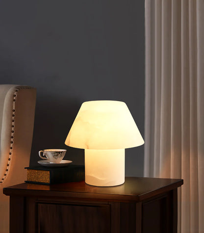 Alabaster Petra Stone House Table Lamp - Nuvé
