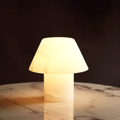 Alabaster Petra Stone House Table Lamp - Nuvé
