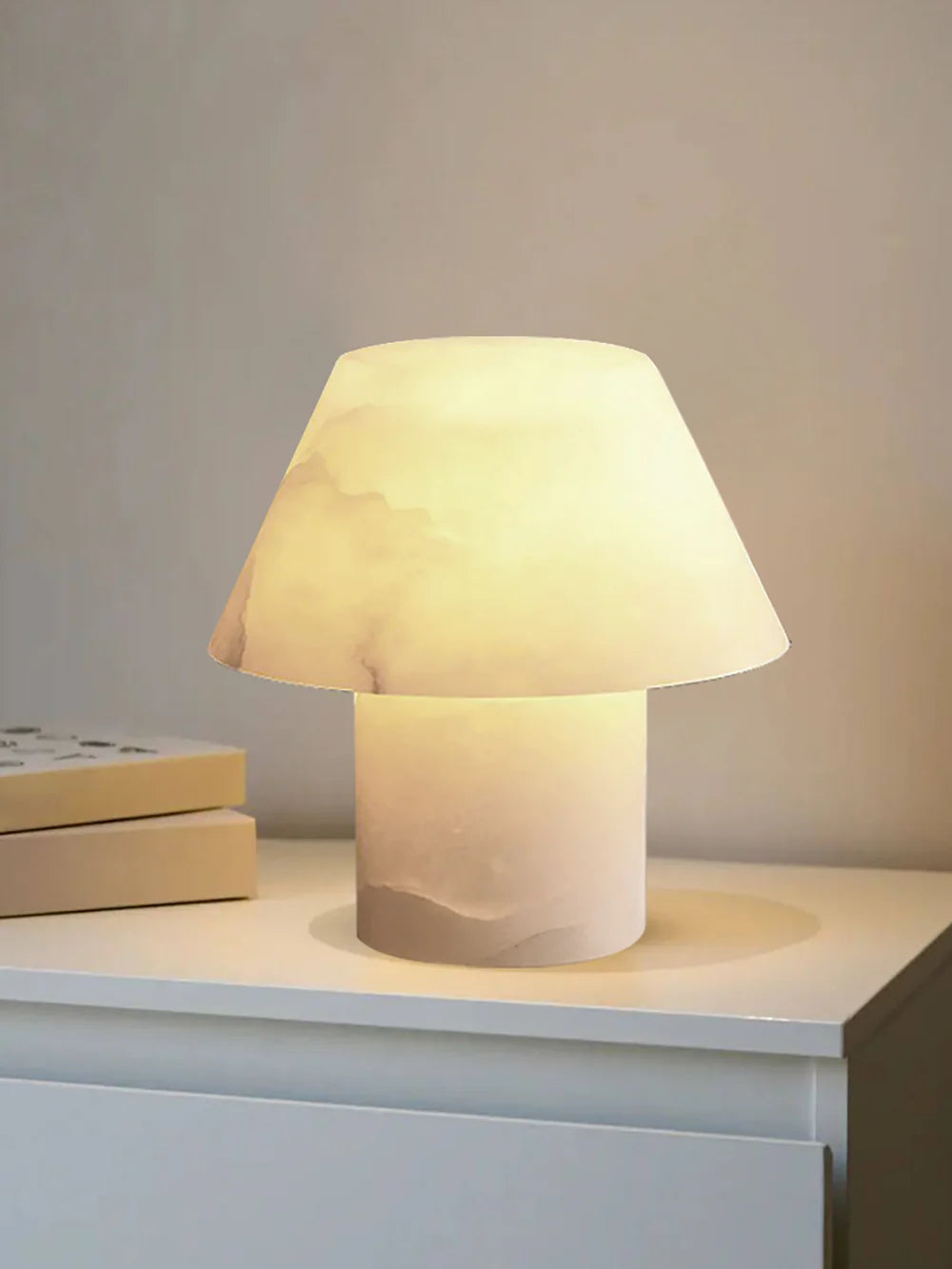 Alabaster Petra Stone House Table Lamp - Nuvé