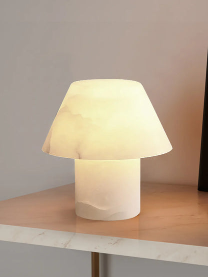 Alabaster Petra Stone House Table Lamp - Nuvé