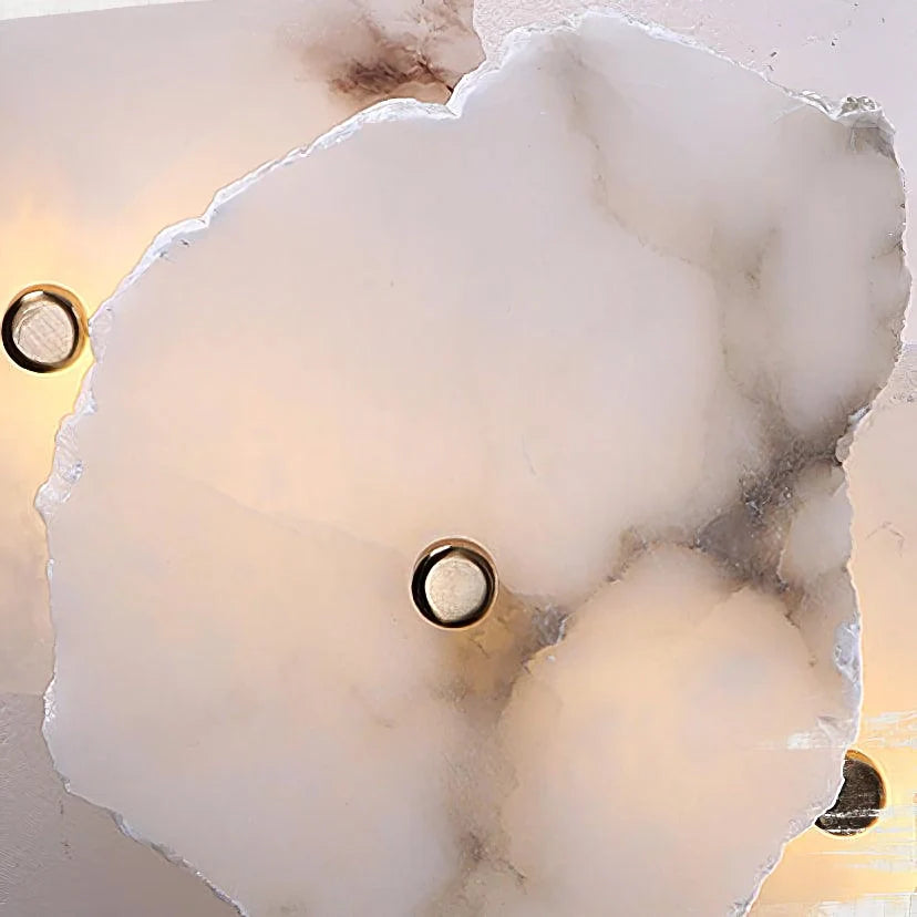 Korewolamp Petra wall lamp mounted on a wall with a sleek, modern design and soft lighting for ambient home decor.