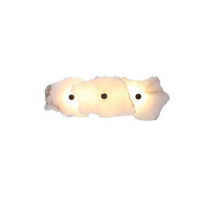 Korewolamp Petra wall lamp with sleek modern design, mounted on a wall, featuring a minimalist structure and soft lighting.