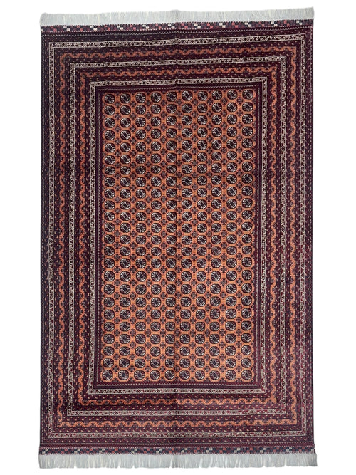 Hand-Knotted Afghani Mawri Wool Rug – 6’9″  x  9’10″ - Nuvé