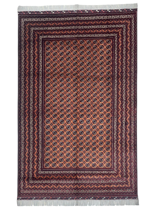 Hand-Knotted Afghani Mawri Wool Rug – 6’9″  x  9’10″ - Nuvé