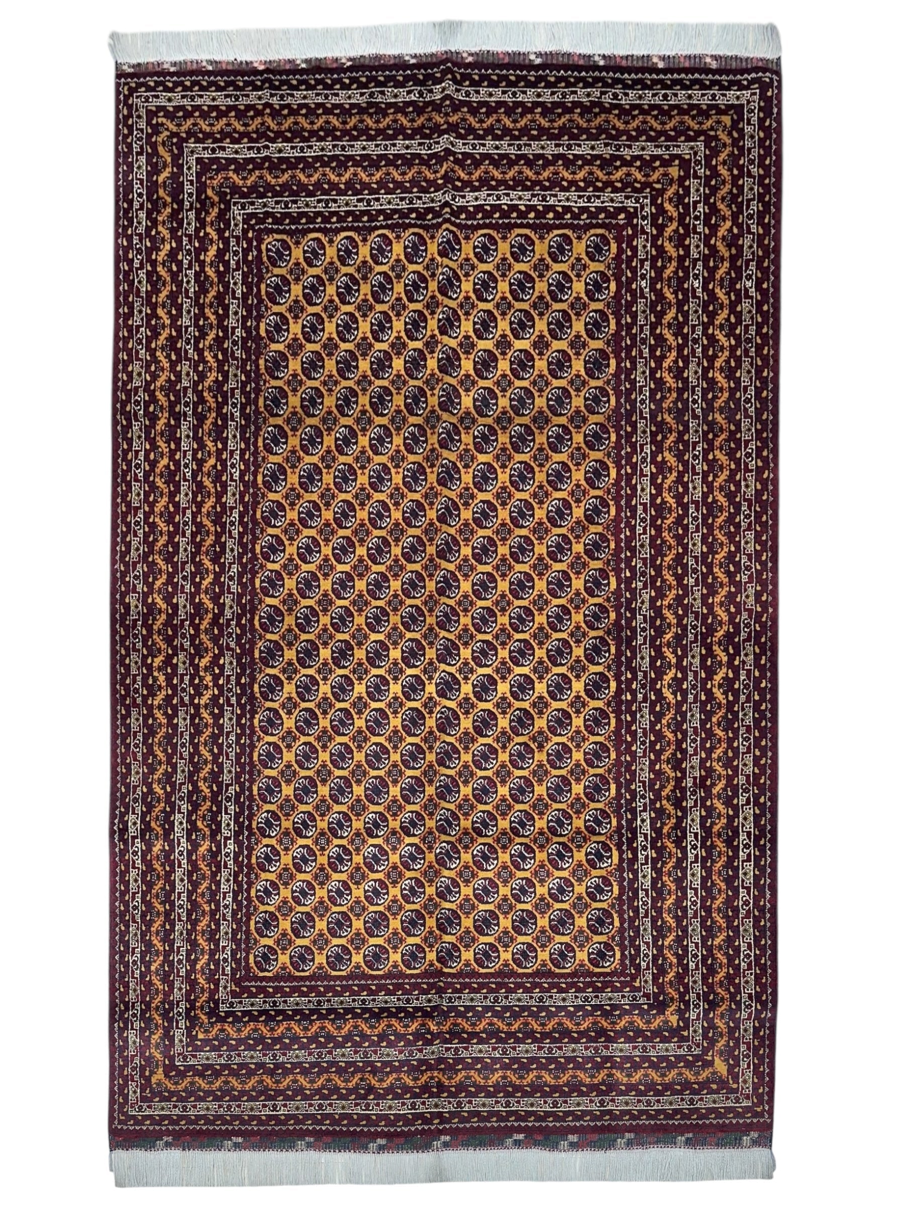 Hand-Knotted Afghani Mawri Wool Rug – 6’5″  x  9’4″ - Nuvé