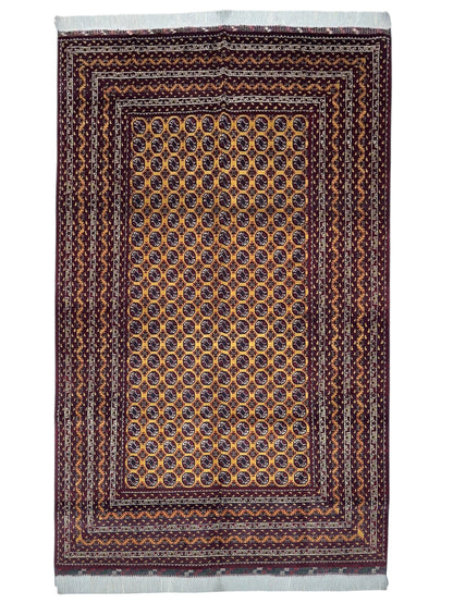 Hand-Knotted Afghani Mawri Wool Rug – 6’5″  x  9’4″ - Nuvé