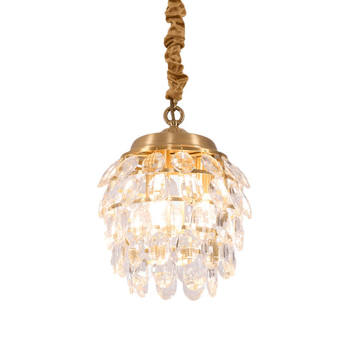 Pine Cone Crystal Pendant Light - Nuvé
