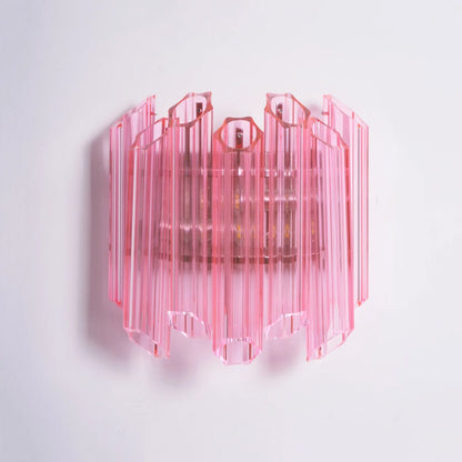Pink Mirror Palermo Wall Light