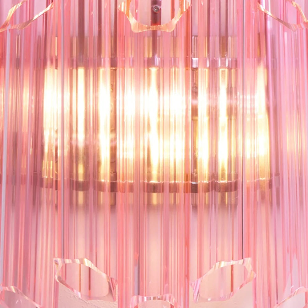 Pink Mirror Palermo Wall Light