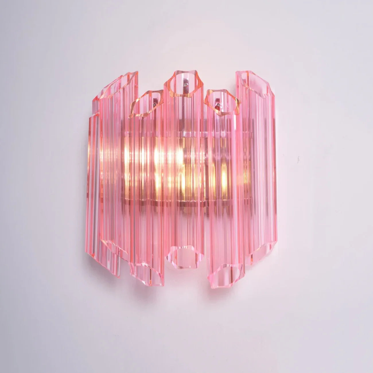 Pink Mirror Palermo Wall Light