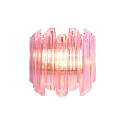 Pink Mirror Palermo Wall Light - Nuvé