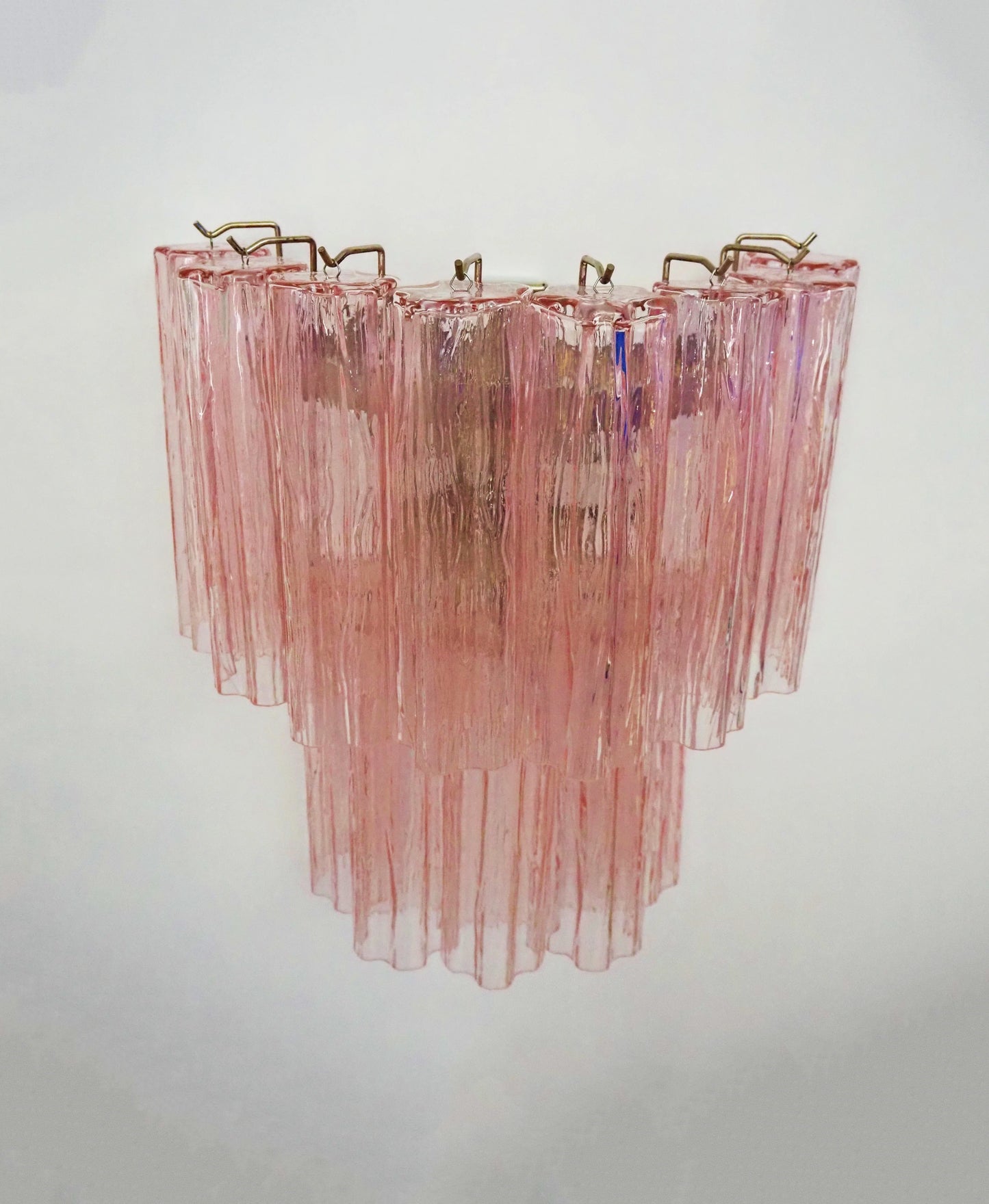 Pink Murano Glass Wall Sconces - Nuvé