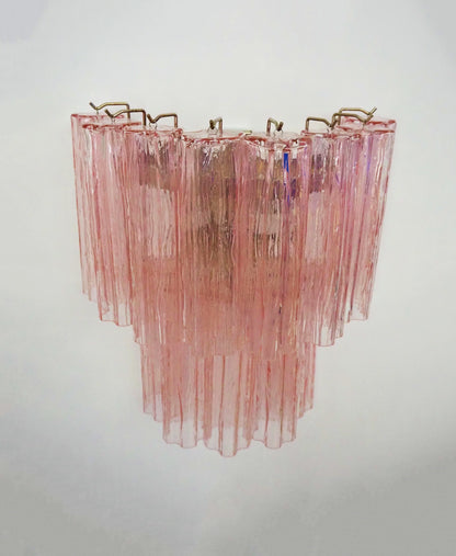 Pink Murano Glass Wall Sconces - Nuvé
