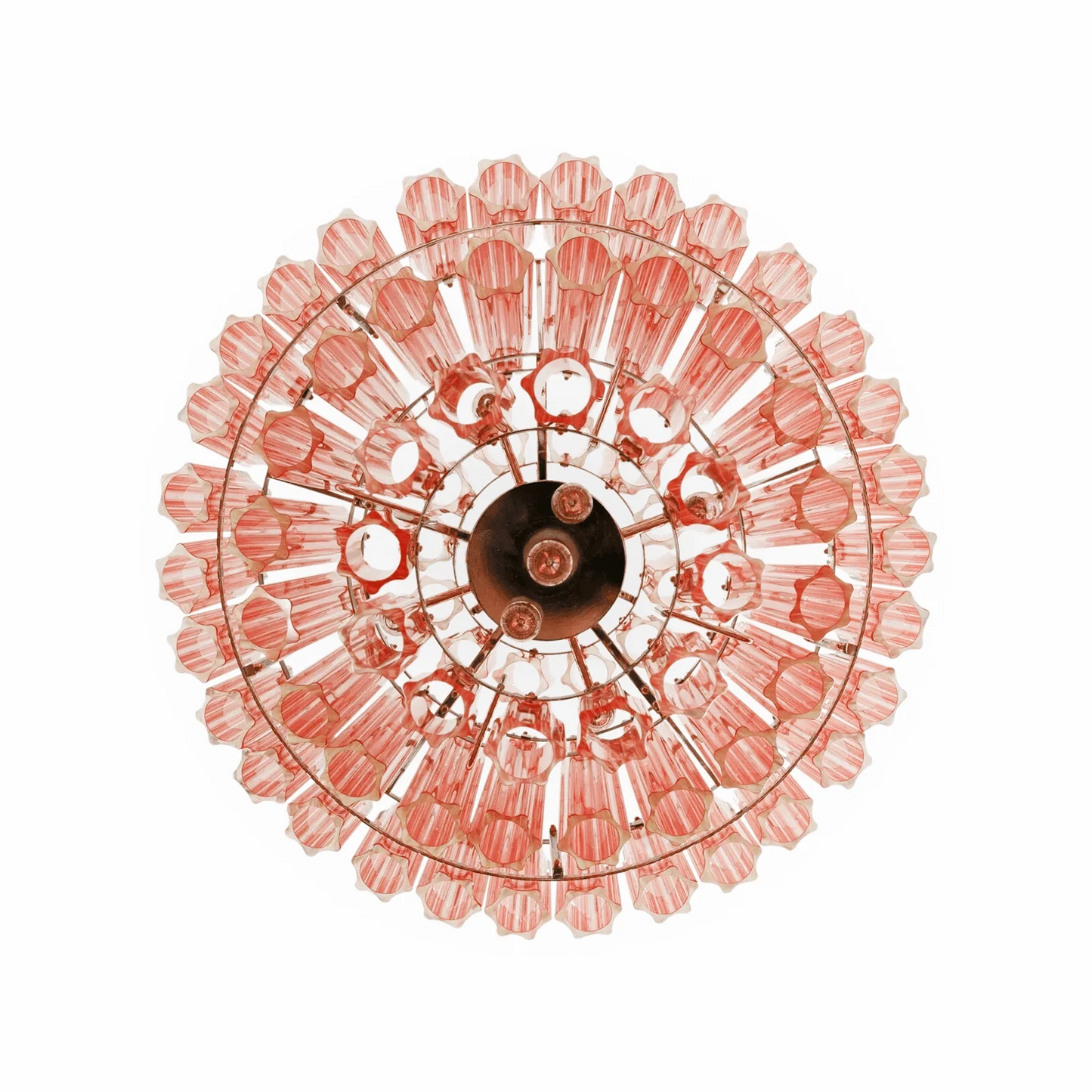 Pink Palermo Round Chandelier - Nuvé