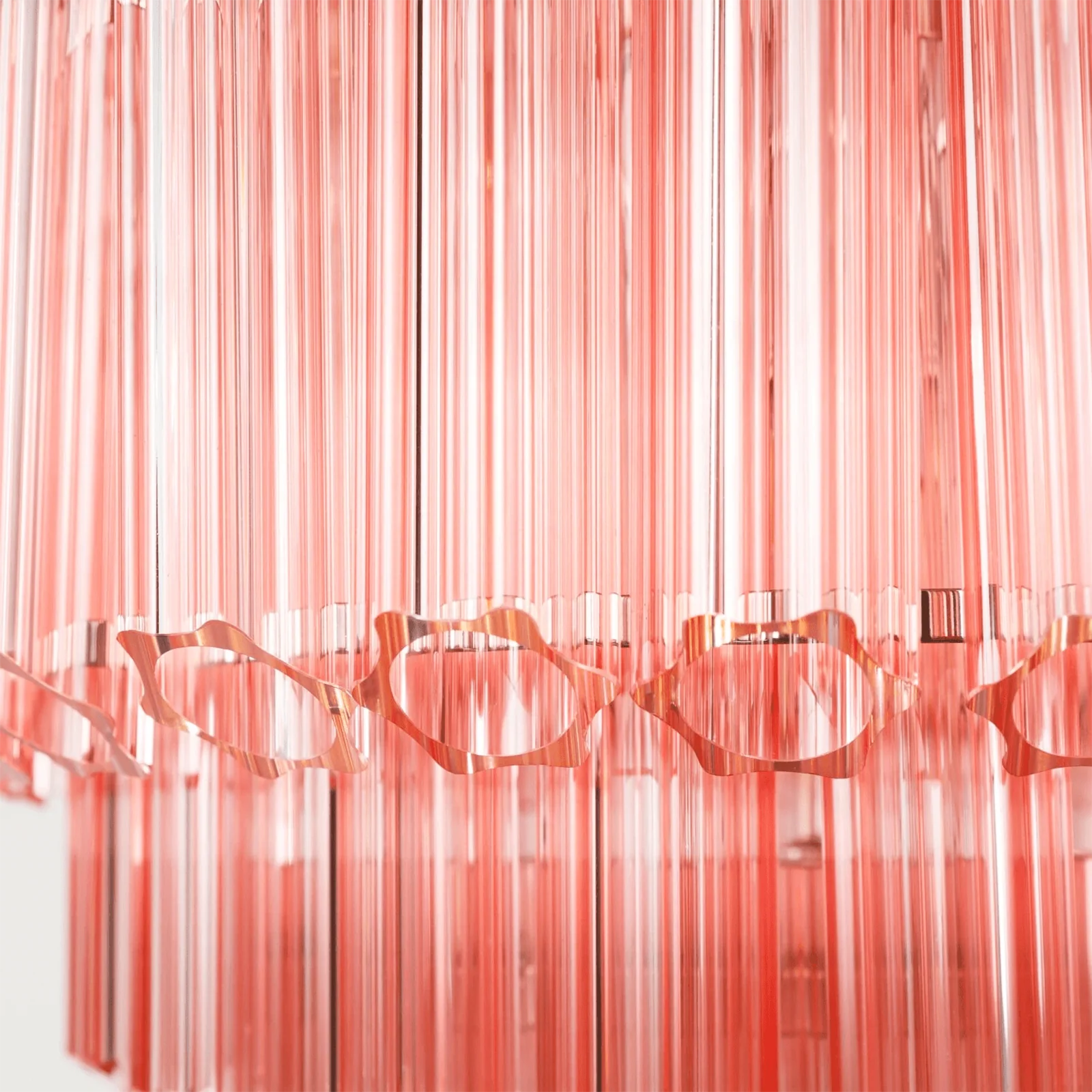 Pink Palermo Round Chandelier - Nuvé