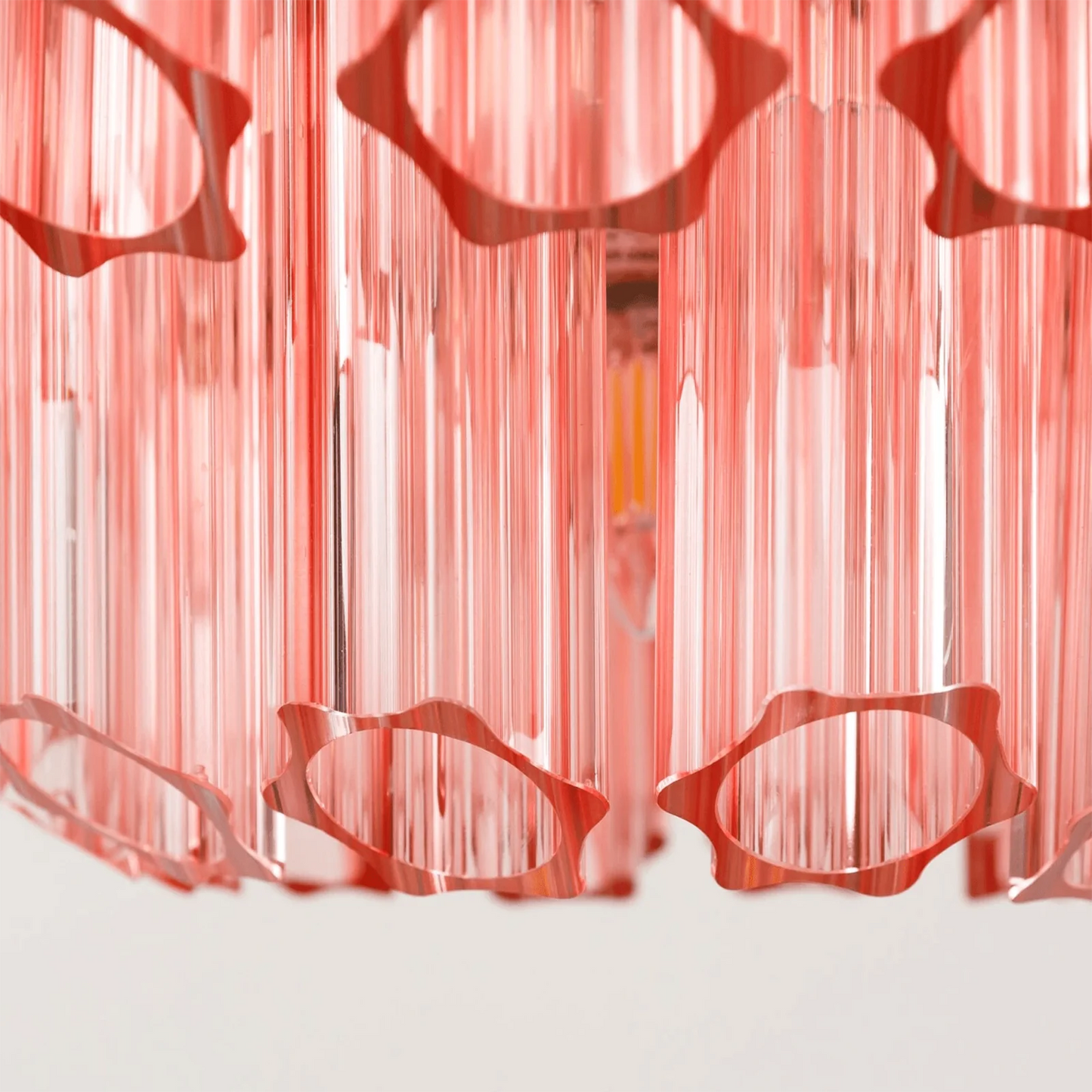 Pink Palermo Round Chandelier - Nuvé