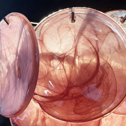Pink Vintage Murano Glass Wall Lamp - Nuvé