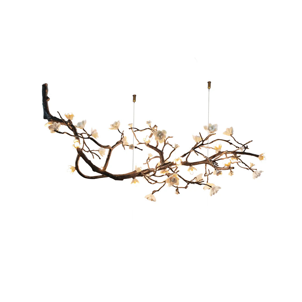Plum Tree Branch Chandelier - Nuvé