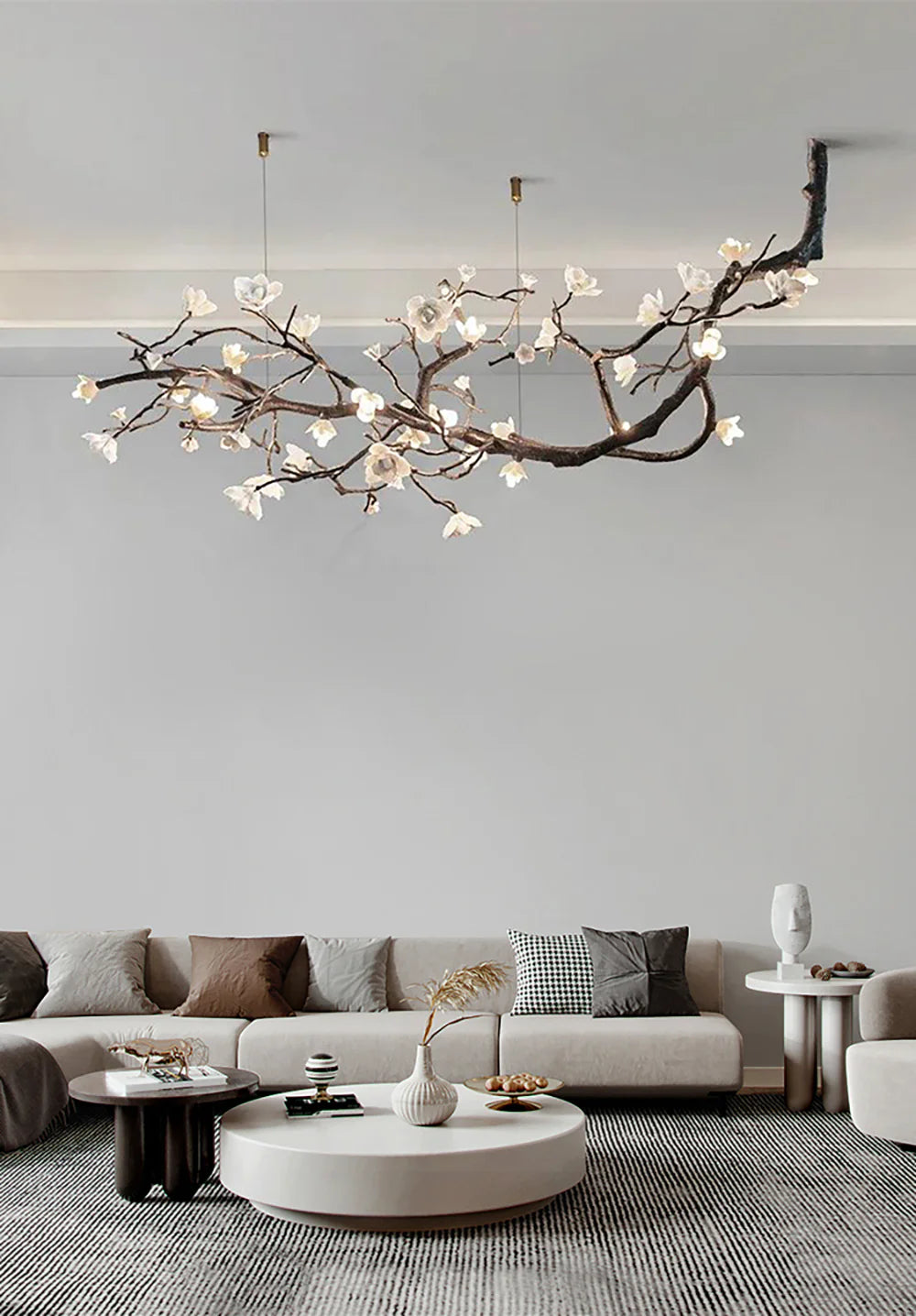 Plum Tree Branch Chandelier - Nuvé