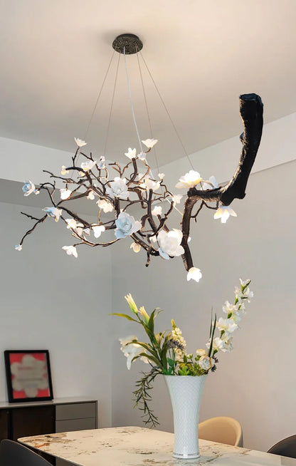 Plum Tree Branch Chandelier - Nuvé