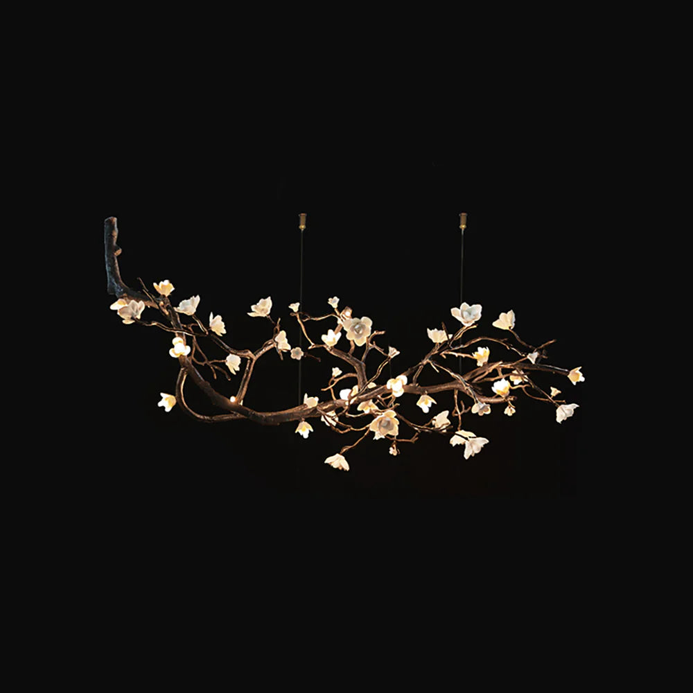 Plum Tree Branch Chandelier - Nuvé