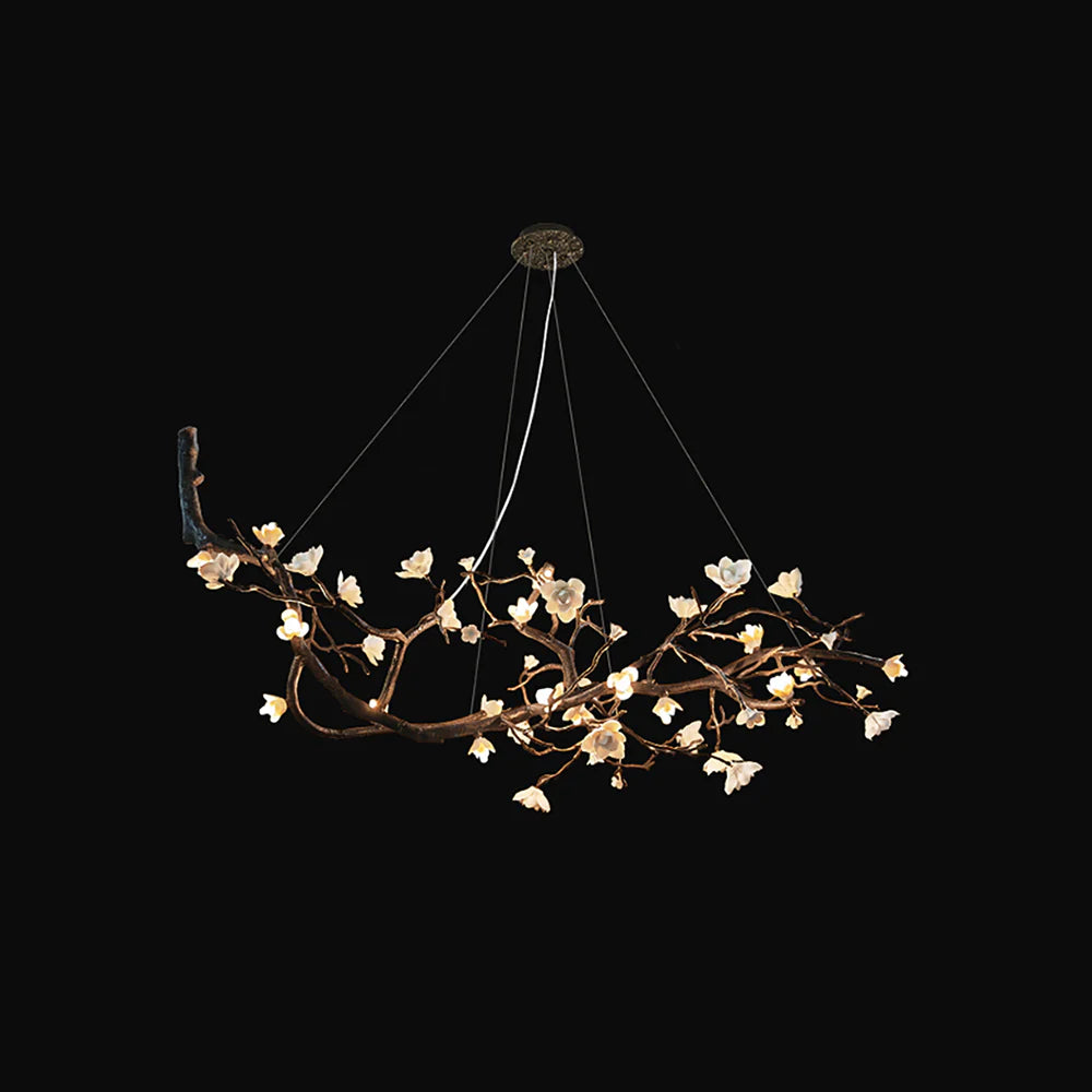 Plum Tree Branch Chandelier - Nuvé