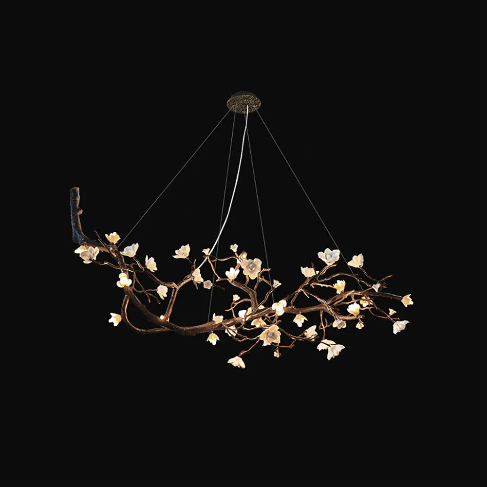 Plum Tree Branch Chandelier - Nuvé