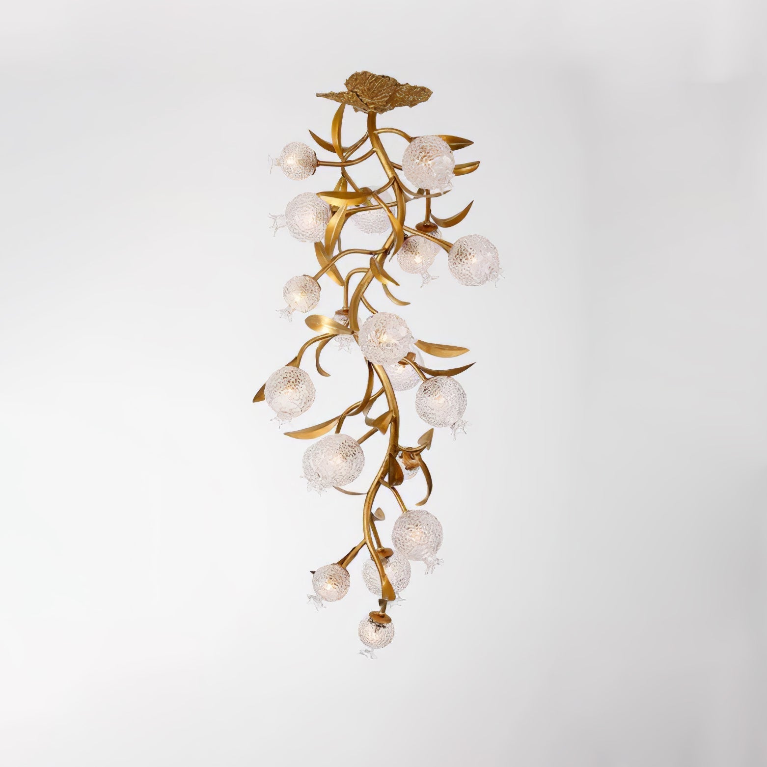 Pomegranate Brass Ceiling Lamp - Nuvé