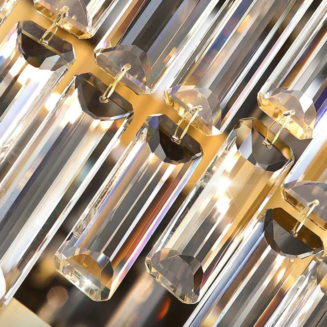 Prazzo Ring Staircase Crystal Chandelier - Nuvé