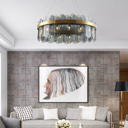 Preben Postmodern Glass Chandelier - Nuvé