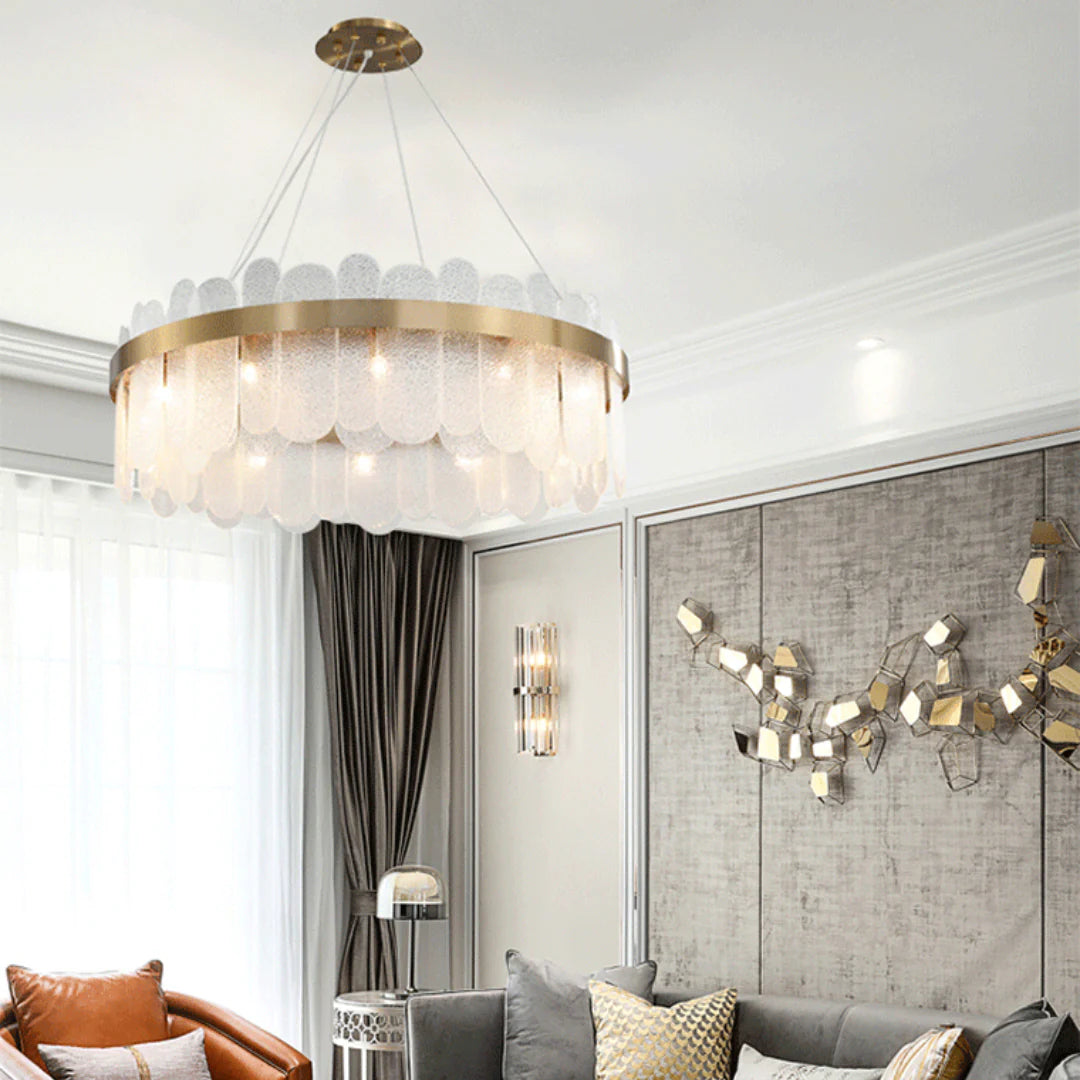 Preben Postmodern Glass Chandelier - Nuvé