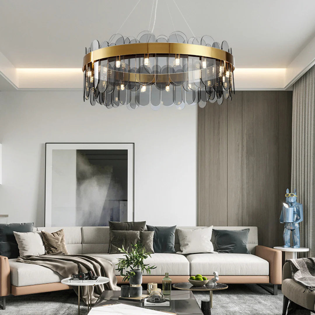 Preben Postmodern Glass Chandelier - Nuvé