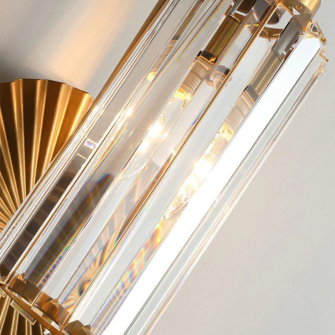 Prismatic Crystal Wall Light