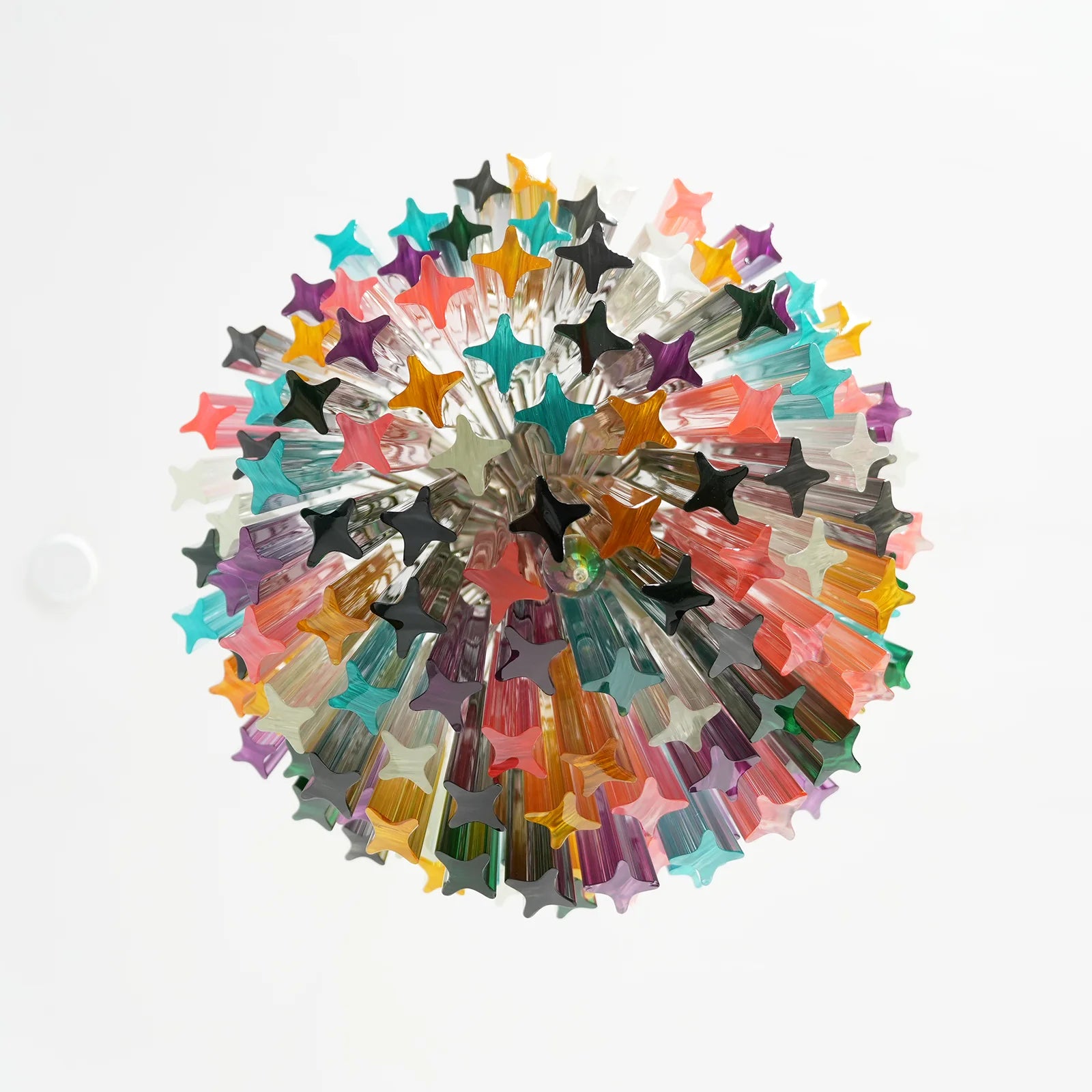 Prismatic Murano Colorful Chandelier - Nuvé