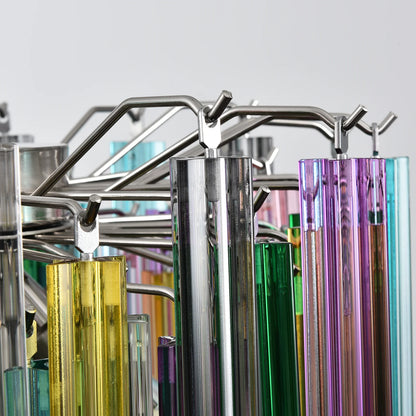 Prismatic Murano Colorful Chandelier - Nuvé