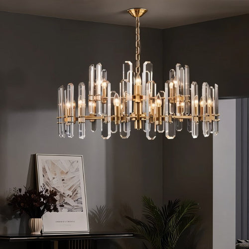 Prizma Round Chandelier - Nuvé