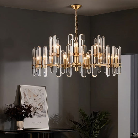 Prizma Round Chandelier - Nuvé