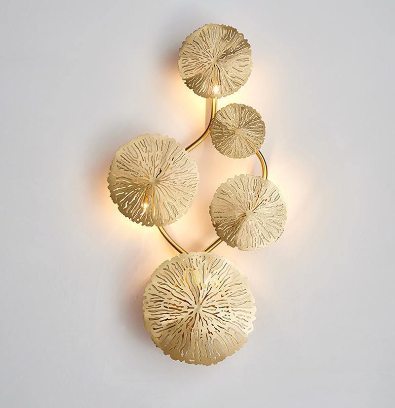 Lotus Leaf Wall Sconce - Nuvé