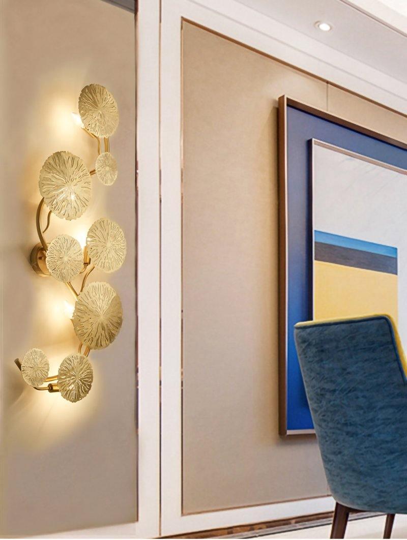 Lotus Leaf Wall Sconce - Nuvé