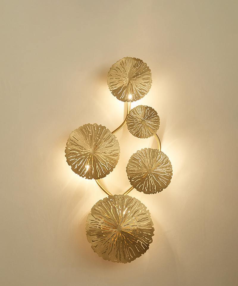 Lotus Leaf Wall Sconce - Nuvé