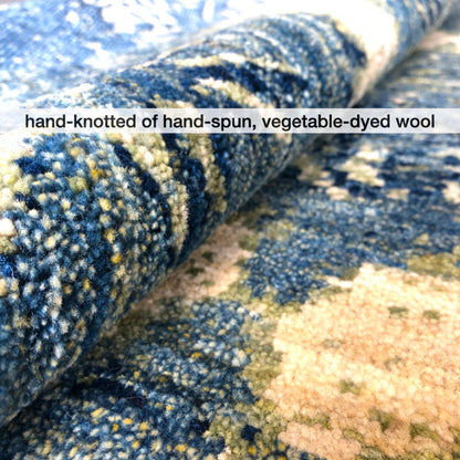 Gabbeh (6'00"x9'01") blue/green