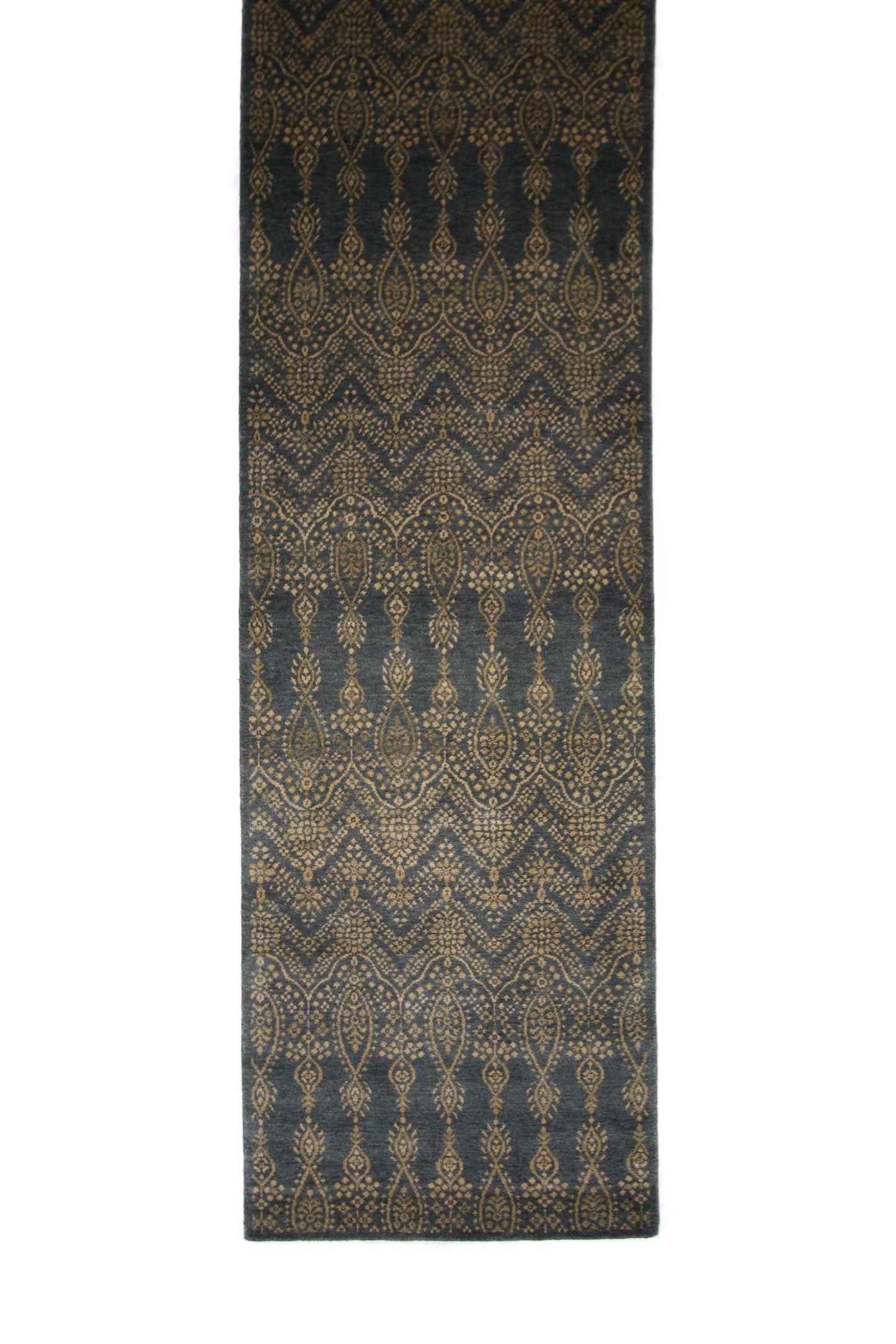 Arabesque Design Teal 10' Runner - Nuvé