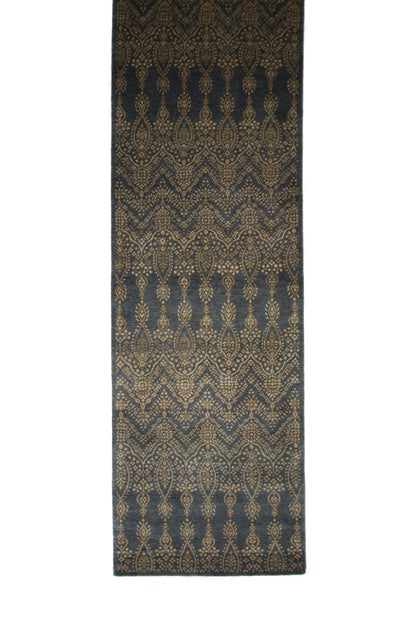 Arabesque Design Teal 10' Runner - Nuvé