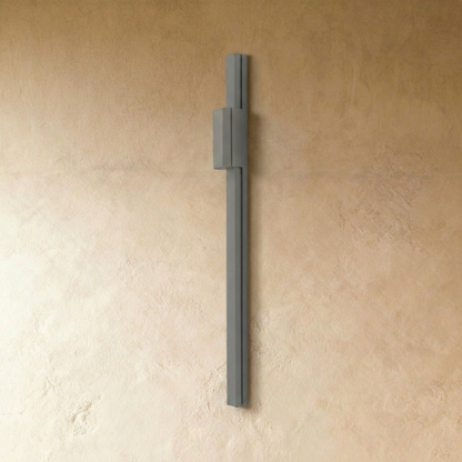 Gray Arth Pull Bar by Residence Supply, 12.5 inches, modern cabinet pull handle on plain background, suitable for home and garden furniture.