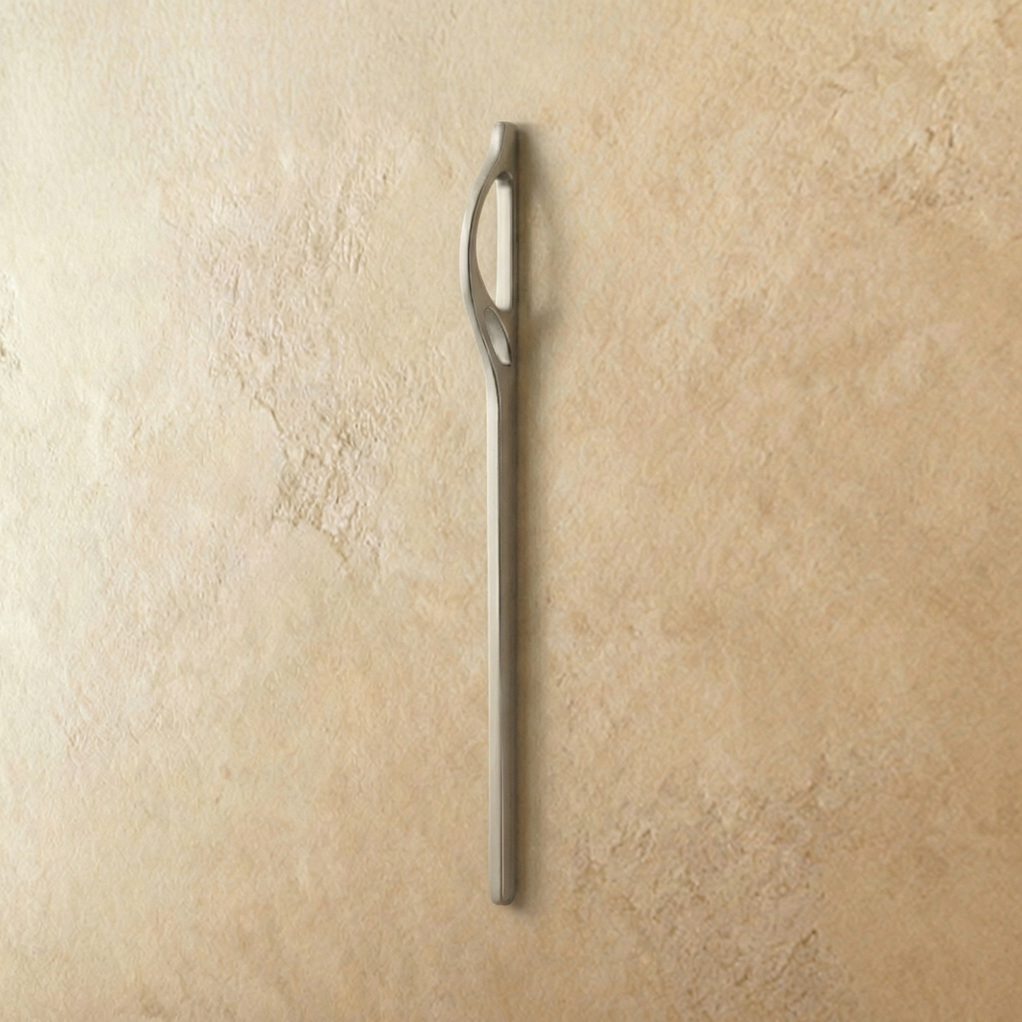 Nickel Hazis Pull Bar from Residence Supply, 12.8cm cabinet handle with sleek design on plain background.