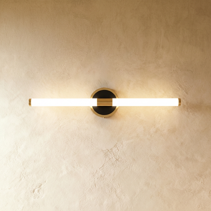 Residence Supply Lacto Wall Lamp with sleek, minimalist design mounted on a plain background, showcasing modern indoor lighting.