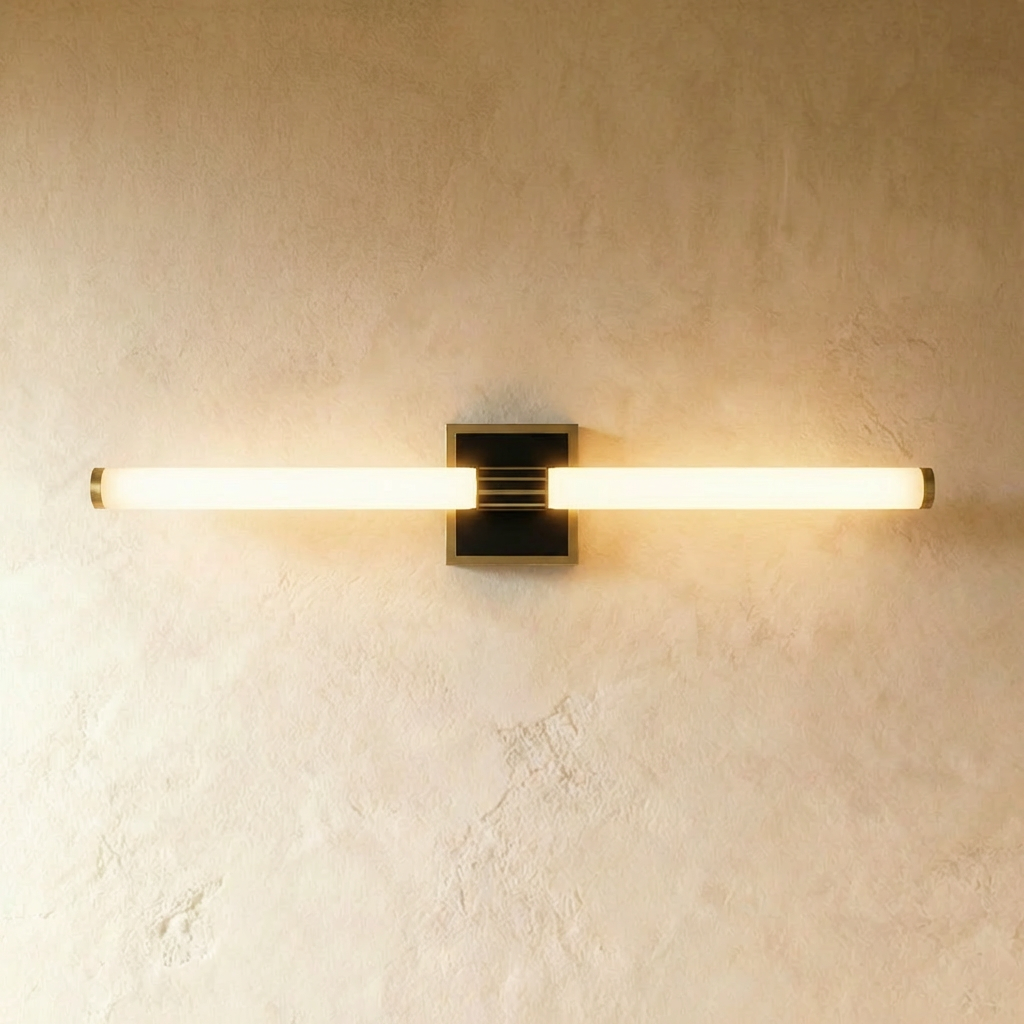 Lacto wall lamp by Residence Supply with sleek design, mounted on plain background, providing modern interior lighting.