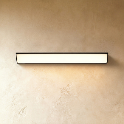 Black Sopdet outdoor wall lamp by Residence Supply, featuring modern design and durable metal construction for exterior lighting.